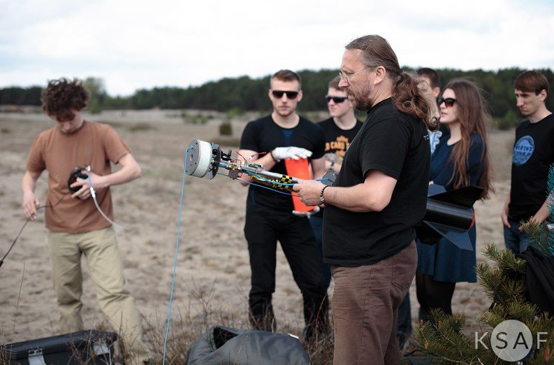 AGH Space Systems na Pustyni Błędowskiej. Zdjęcia_ Wojciech Dyrda - KSAF AGH 3